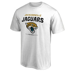 Jacksonville Jaguars Team Lockup T-Shirt White | NFL