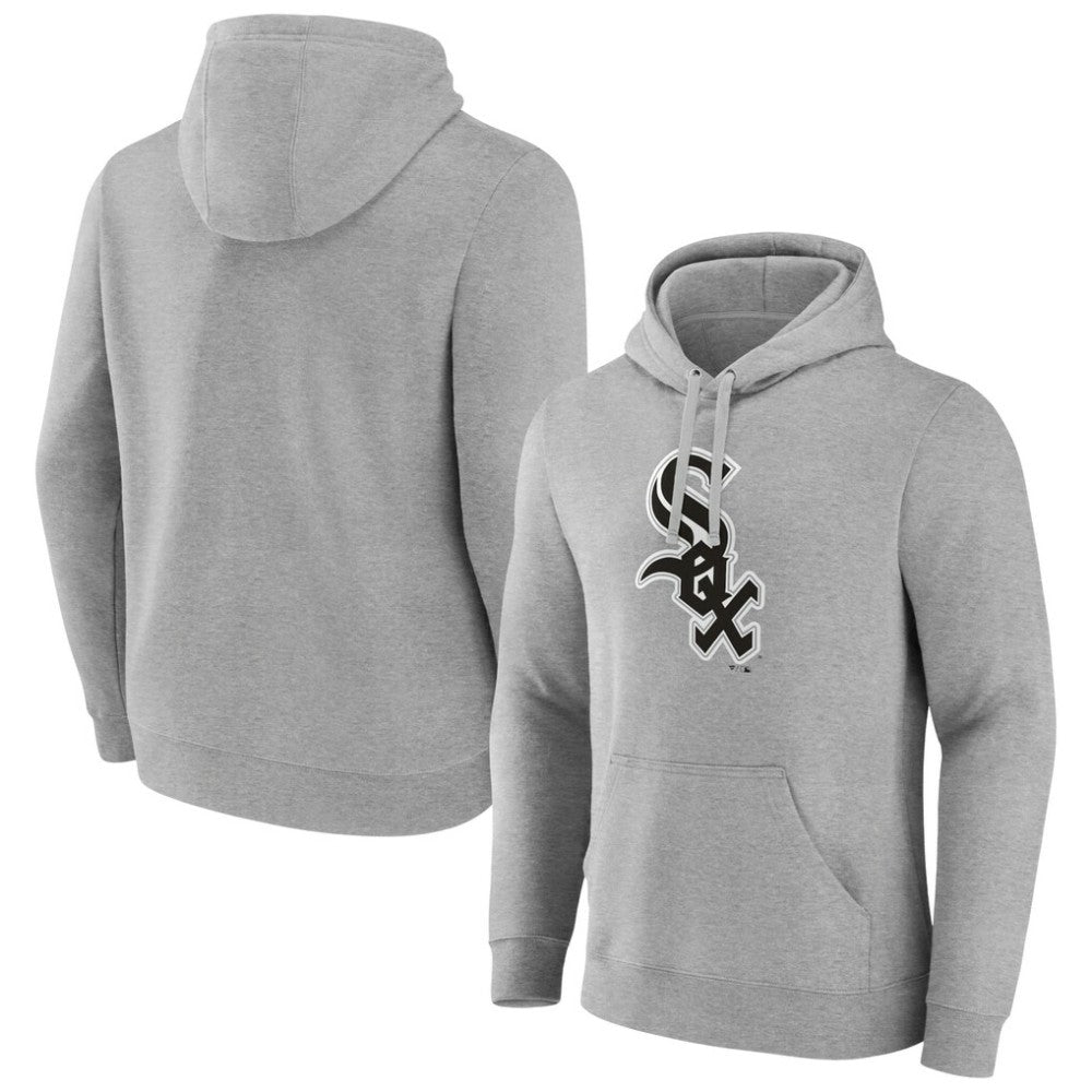 Chicago White Sox Official Logo Fitted Pullover Hoodie - MLB