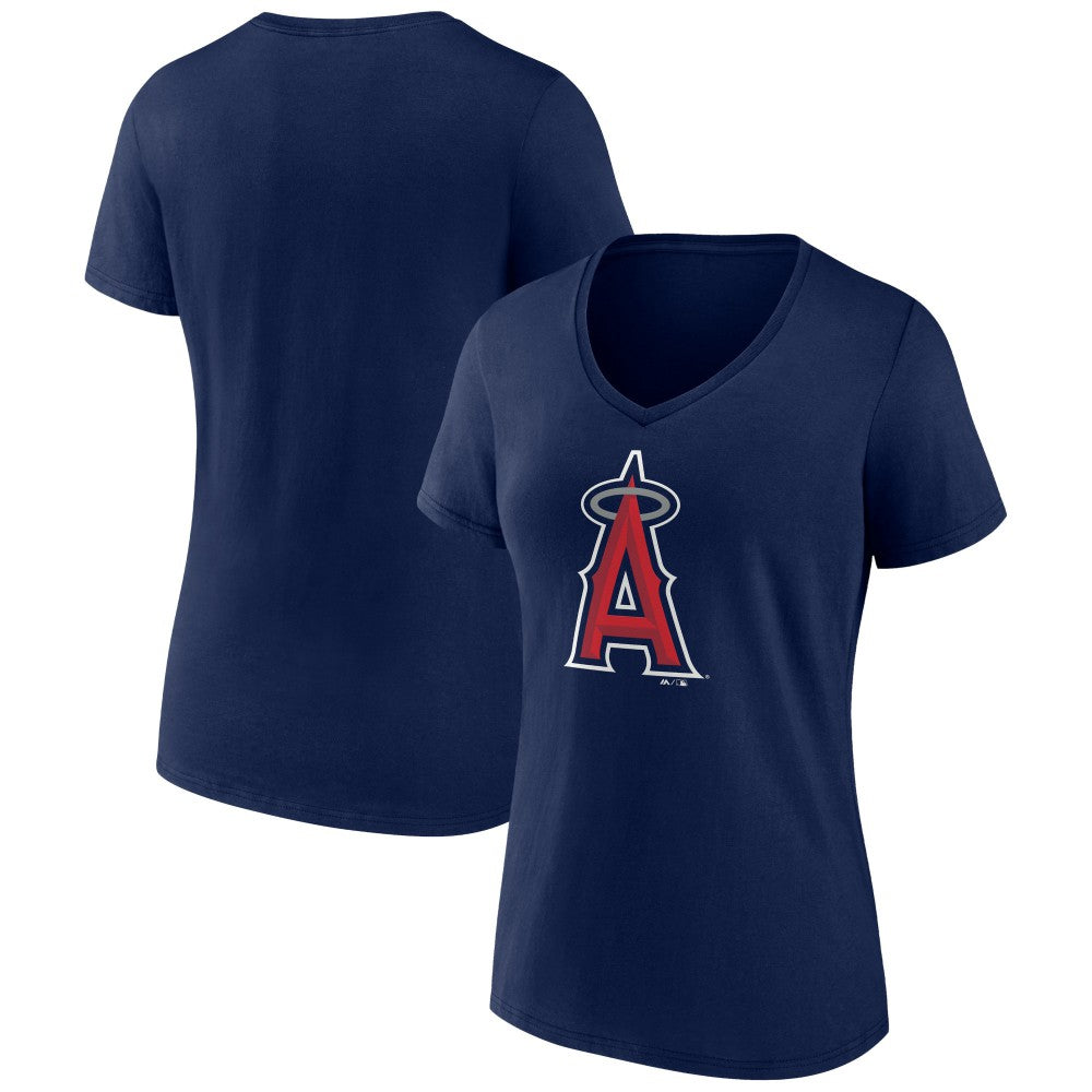 Los Angeles Angels Women's Secondary Color Primary Logo T-Shirt - MLB