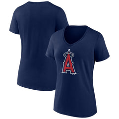 Los Angeles Angels Women's Secondary Color Primary Logo T-Shirt - MLB