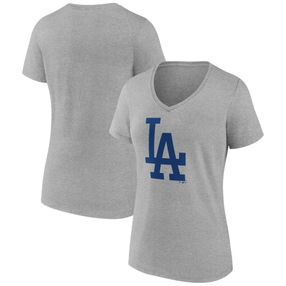 Los Angeles Dodgers Women's Secondary Color Primary Logo T-Shirt - MLB