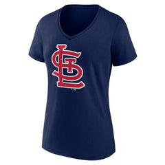 St. Louis Cardinals Women's Secondary Color Primary Logo T-Shirt - MLB