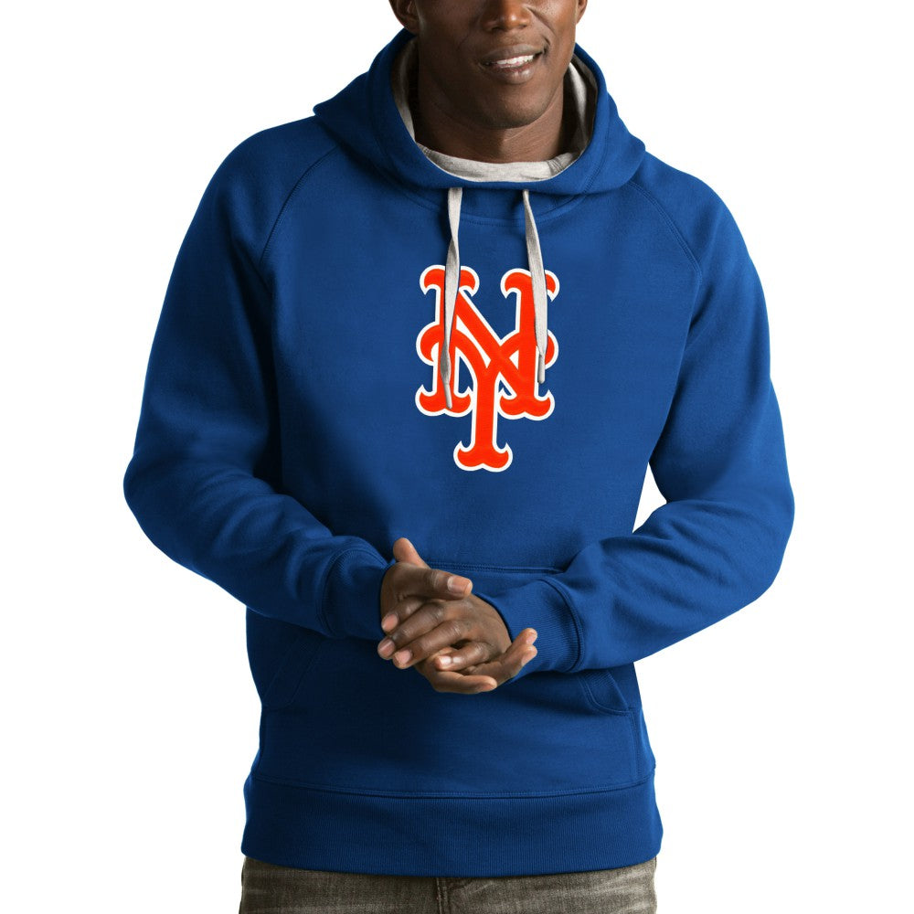 New York Mets Antigua Victory Pullover Hoodie - MLB