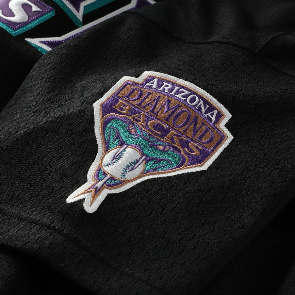 Randy Johnson Arizona Diamondbacks Mitchell & Ness Cooperstown Collection Mesh Batting Practice Button-Up Jersey - MLB