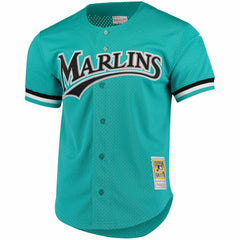 Andre Dawson Florida Marlins Mitchell & Ness Cooperstown Collection Mesh Batting Practice Button-Up Jersey - MLB