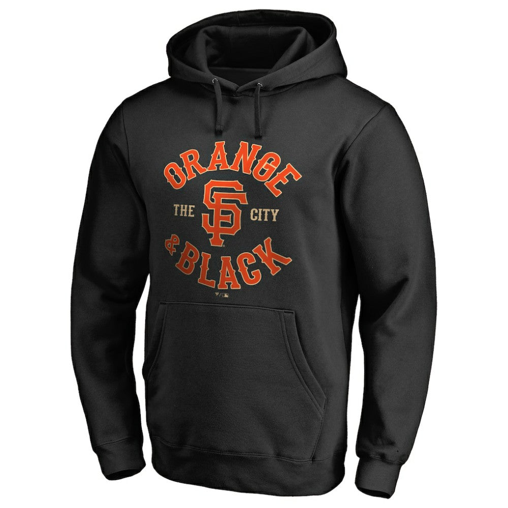 San Francisco Giants Hometown Collection Orange & Black Pullover Hoodie - MLB