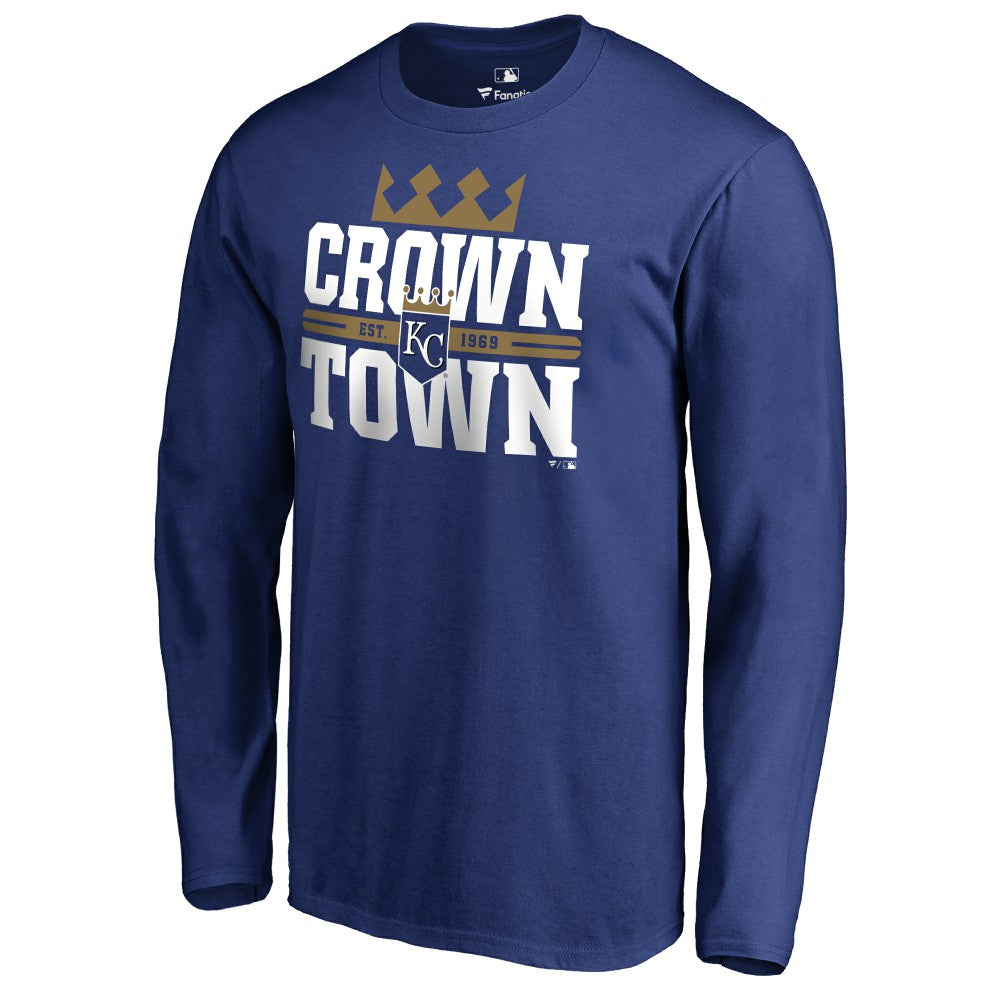 Kansas City Royals Hometown Collection Crown Town Long Sleeve T-Shirt - MLB