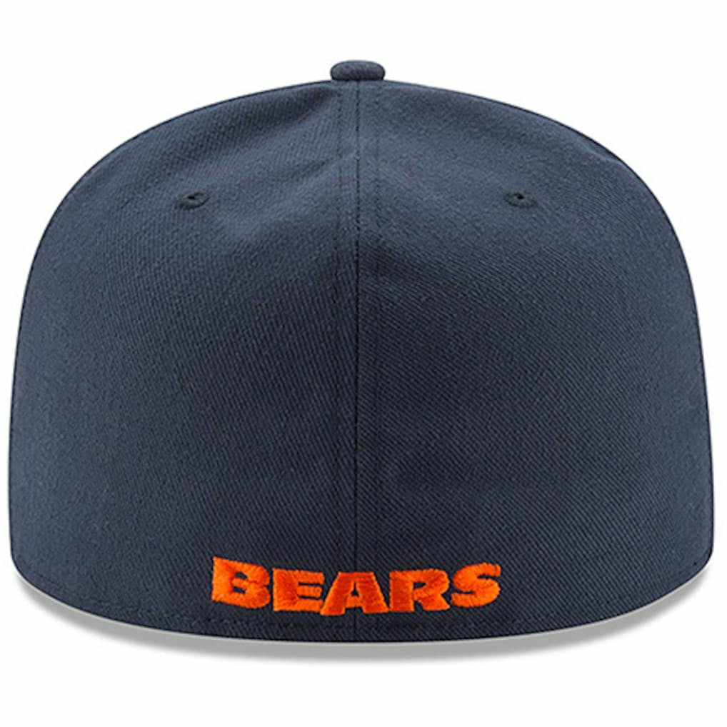 Chicago Bears New Era Omaha 59FIFTY Fitted Hat Navy | NFL