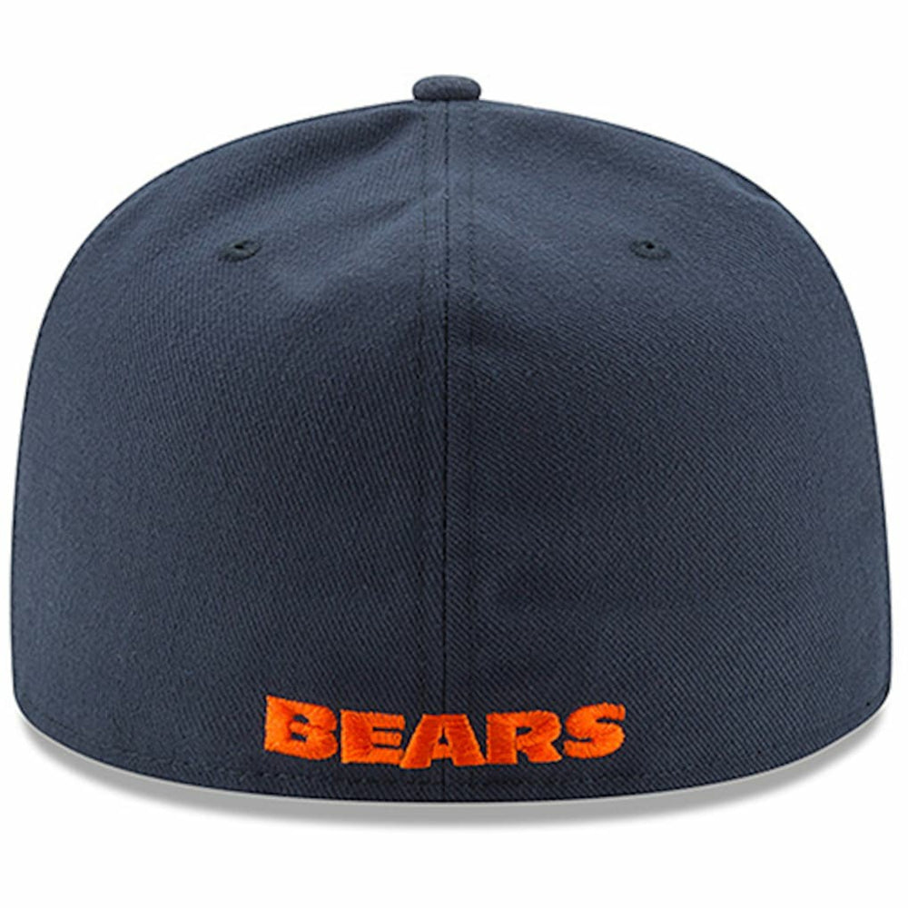 Chicago Bears New Era Omaha 59FIFTY Fitted Hat Navy | NFL