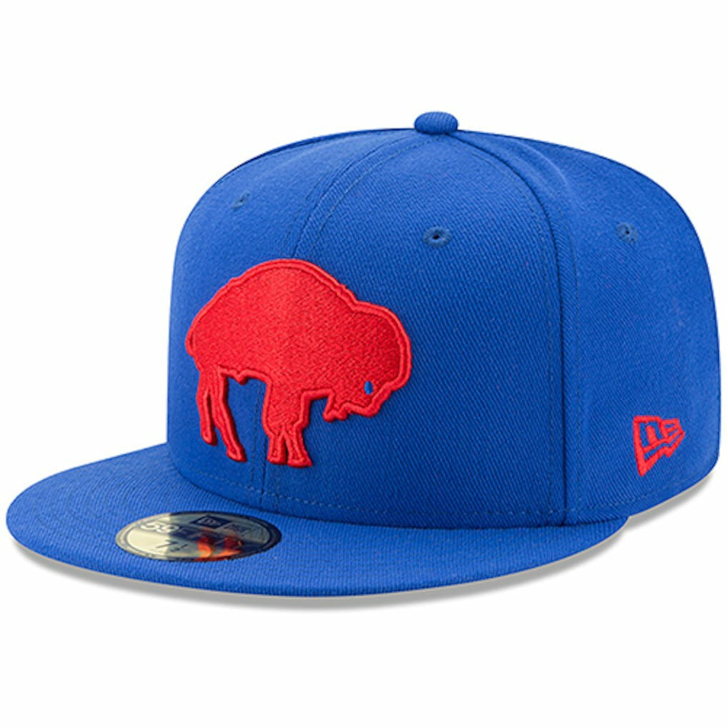 Buffalo Bills New Era Omaha Throwback 59FIFTY Fitted Hat Royal | NFL