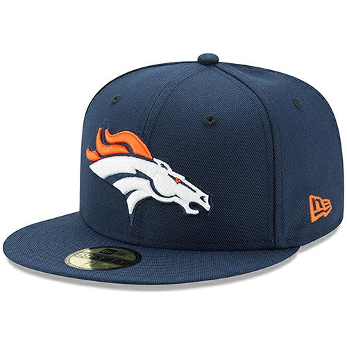 Denver Broncos New Era Omaha 59FIFTY Fitted Hat Navy | NFL