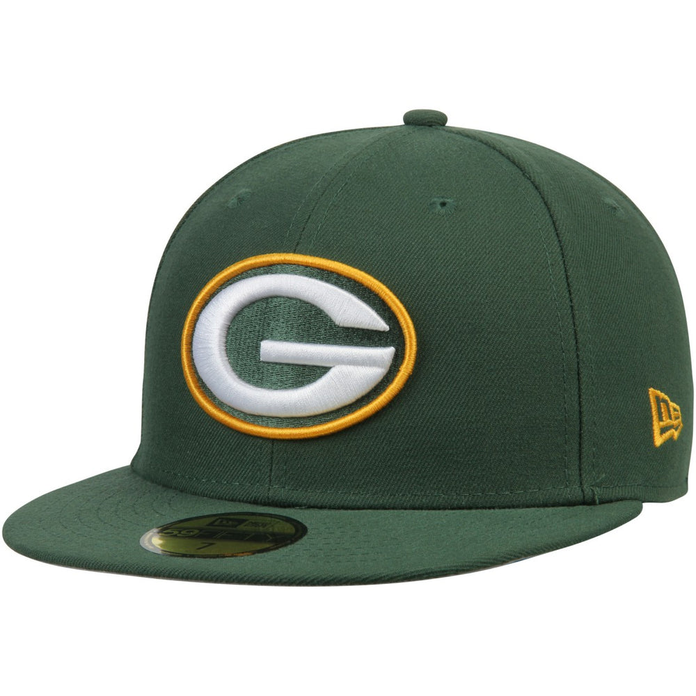 Green Bay Packers New Era Omaha 59FIFTY Fitted Hat Green | NFL