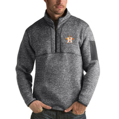 Houston Astros Antigua Fortune Half-Zip Sweater - MLB