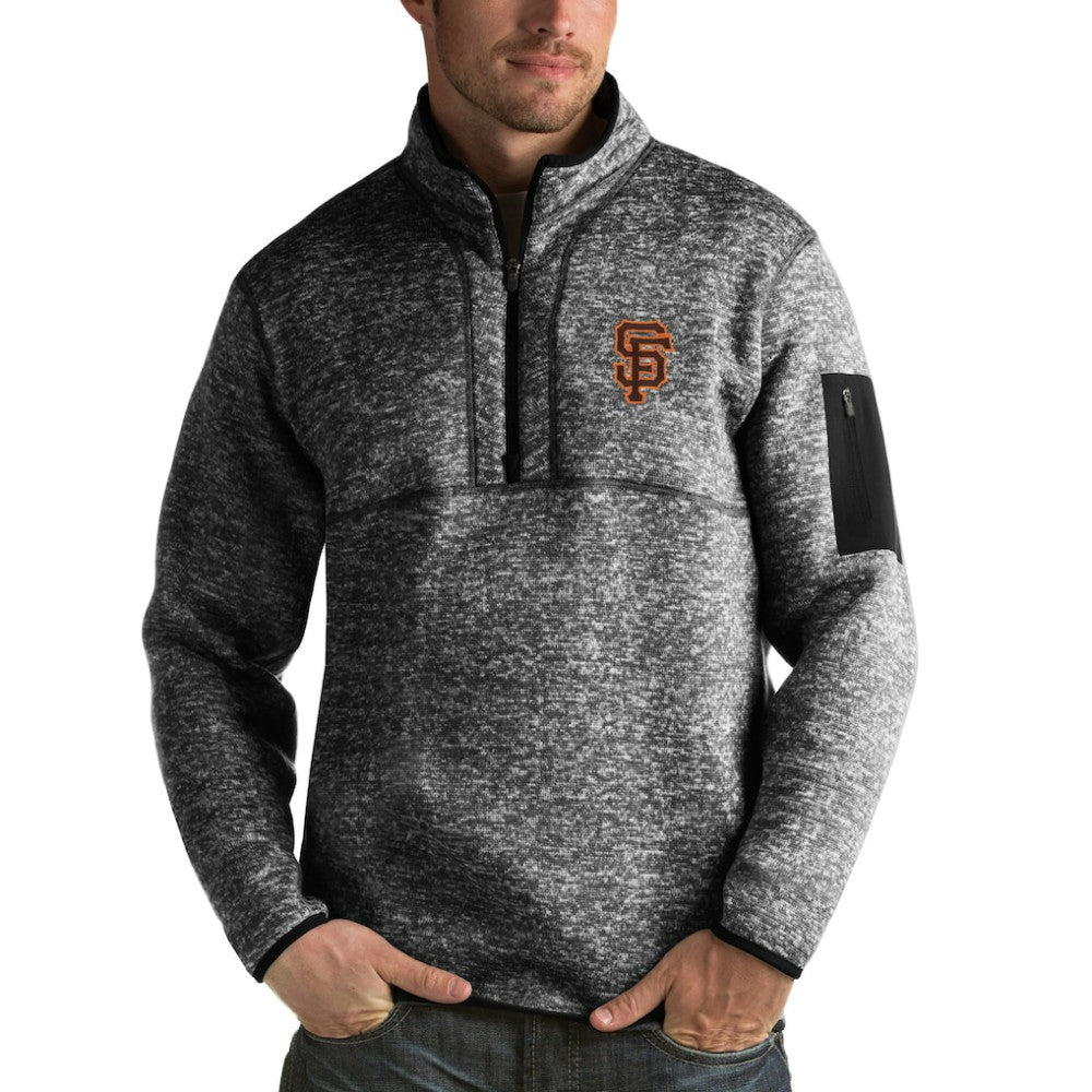 San Francisco Giants Antigua Fortune Half-Zip Sweater - MLB