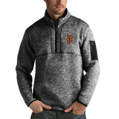 San Francisco Giants Antigua Fortune Half-Zip Sweater - MLB