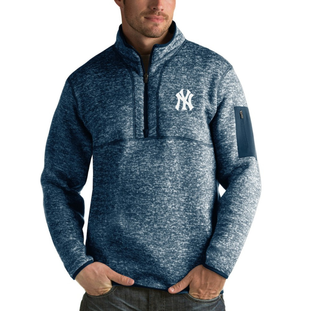 New York Yankees Antigua Fortune Half-Zip Sweater - MLB