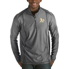 Athletics Antigua Tempo Half-Zip Pullover Jacket - MLB