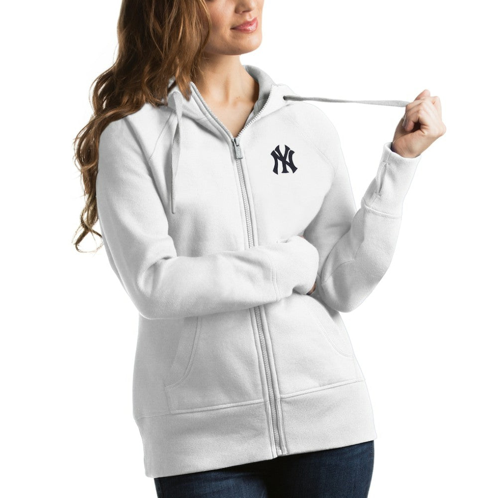 New York Yankees Antigua Women's Victory Full-Zip Hoodie - MLB