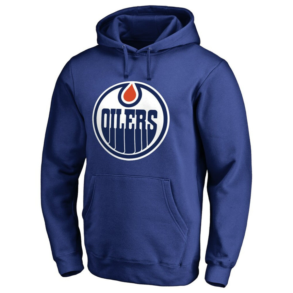 Edmonton Oilers Raise the Banner Pullover Hoodie - Royal - NHL