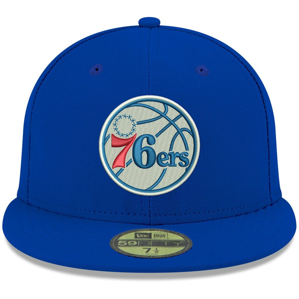 Philadelphia 76ers Team Color 59FIFTY Fitted Hat Royal - NBA