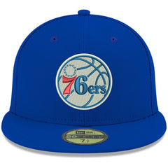 Philadelphia 76ers Team Color 59FIFTY Fitted Hat Royal - NBA