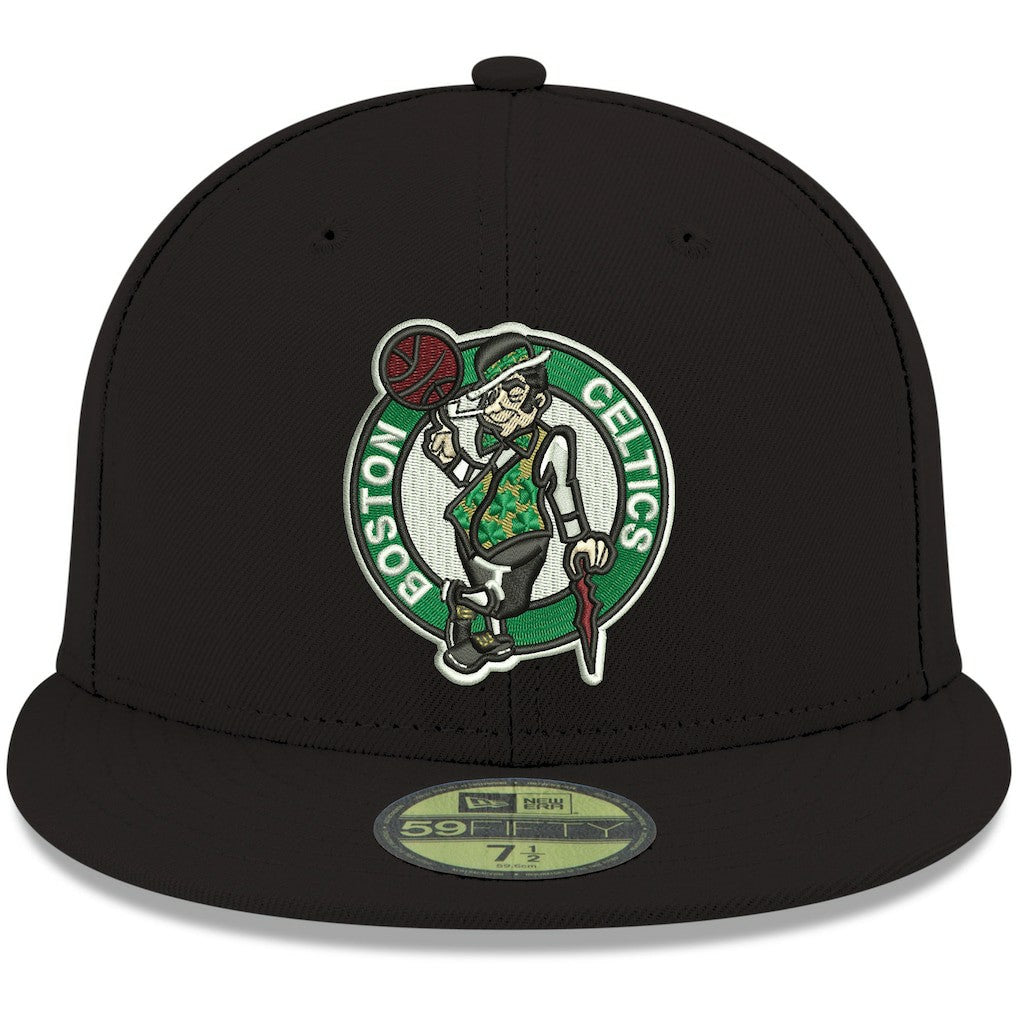 Boston Celtics Team Color 59FIFTY Fitted Hat Black - NBA