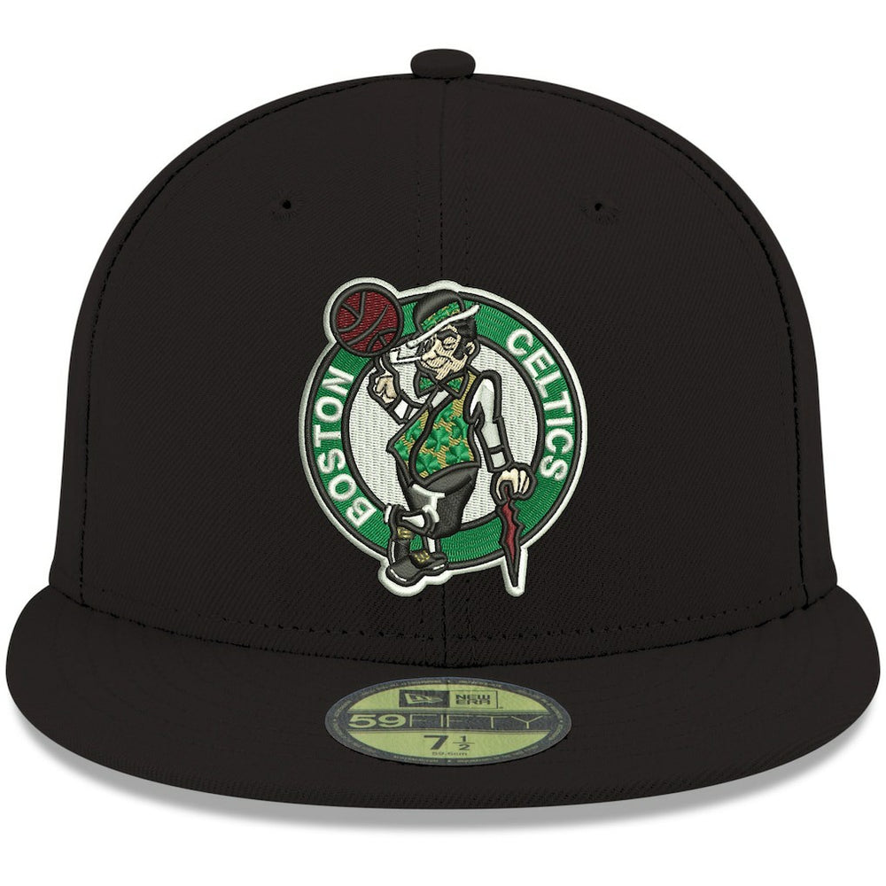 Boston Celtics Team Color 59FIFTY Fitted Hat Black - NBA