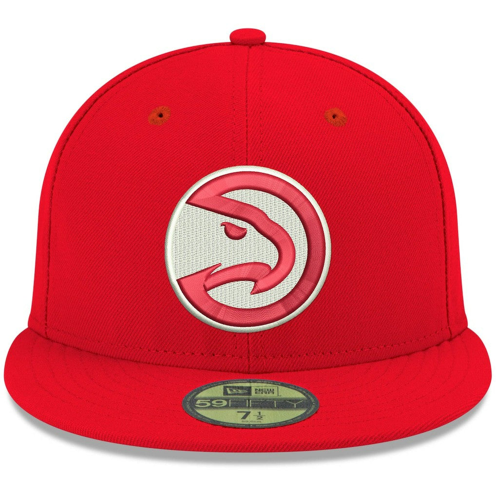 Atlanta Hawks Team Color 59FIFTY Fitted Hat Red - NBA