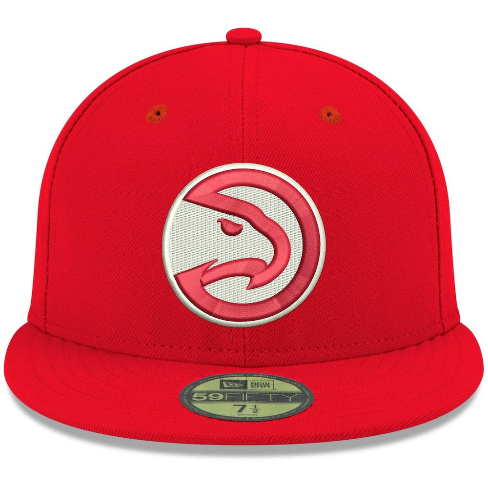 Atlanta Hawks Team Color 59FIFTY Fitted Hat Red - NBA