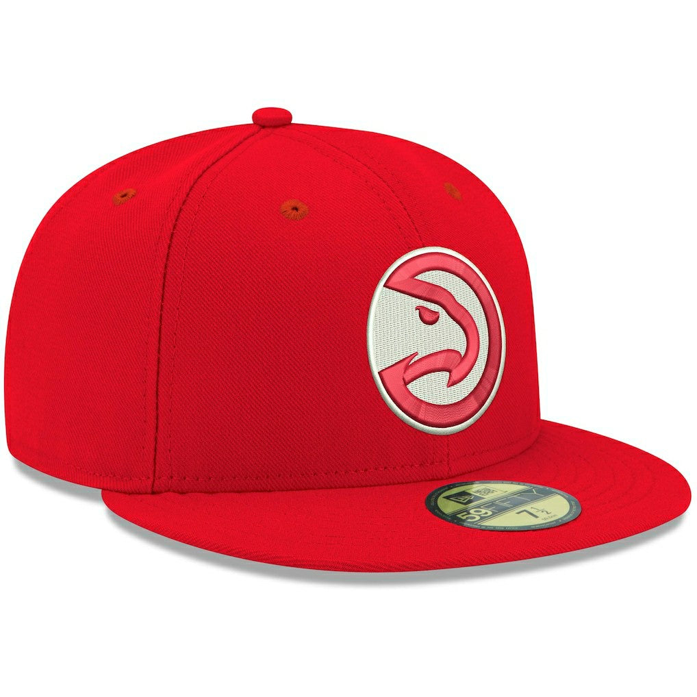 Atlanta Hawks Team Color 59FIFTY Fitted Hat Red - NBA