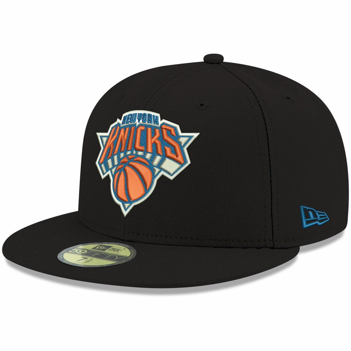 New York Knicks Team Color 59FIFTY Fitted Hat Black - NBA