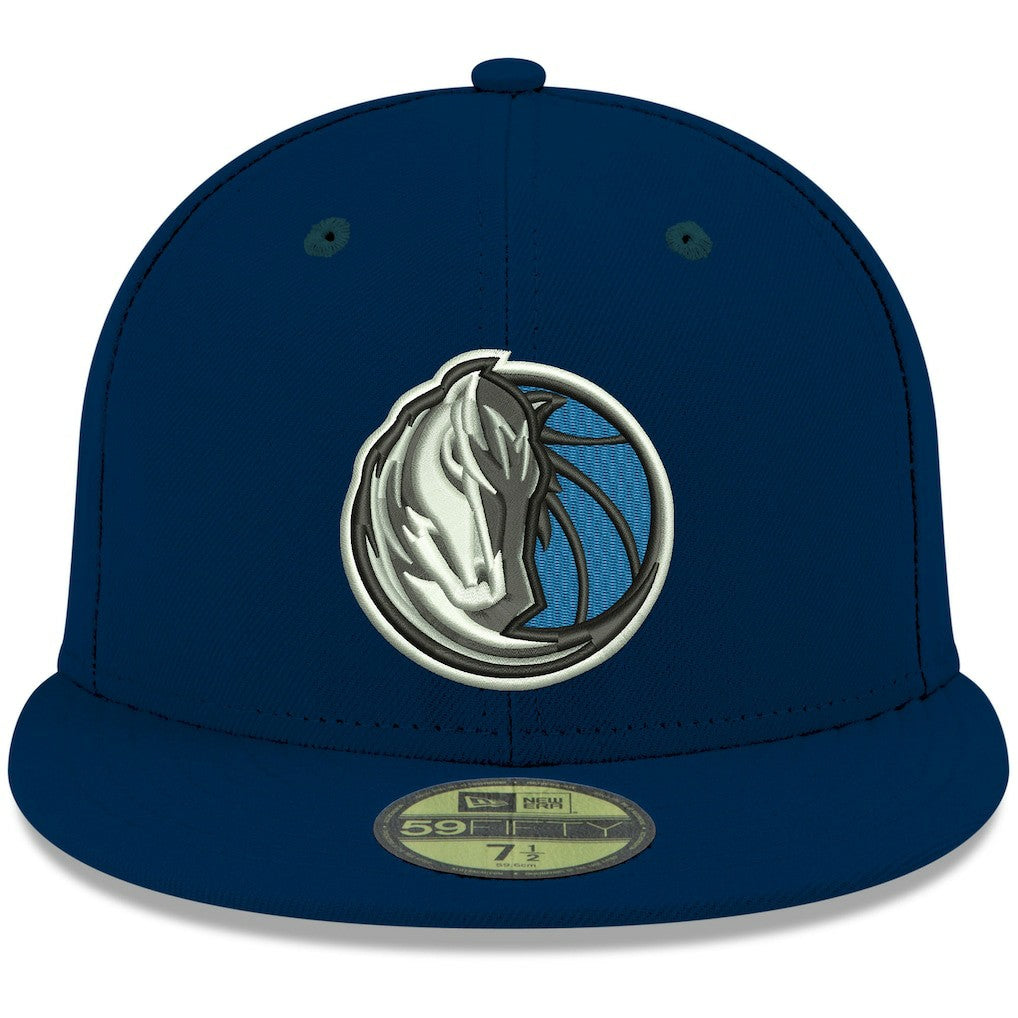 Dallas Mavericks Team Color 59FIFTY Fitted Hat Navy - NBA