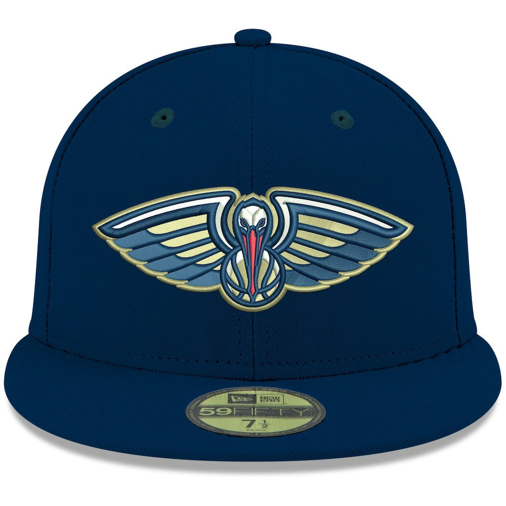 New Orleans Pelicans Team Color 59FIFTY Fitted Hat Navy - NBA