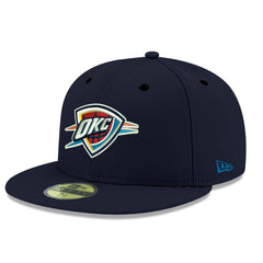 Oklahoma City Thunder Team Color 59FIFTY Fitted Hat Navy - NBA