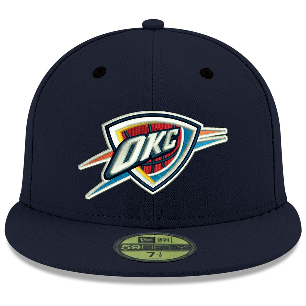 Oklahoma City Thunder Team Color 59FIFTY Fitted Hat Navy - NBA