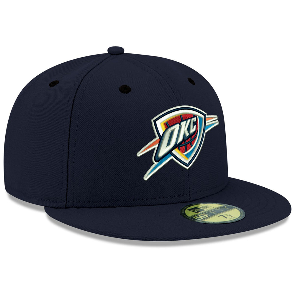 Oklahoma City Thunder Team Color 59FIFTY Fitted Hat Navy - NBA