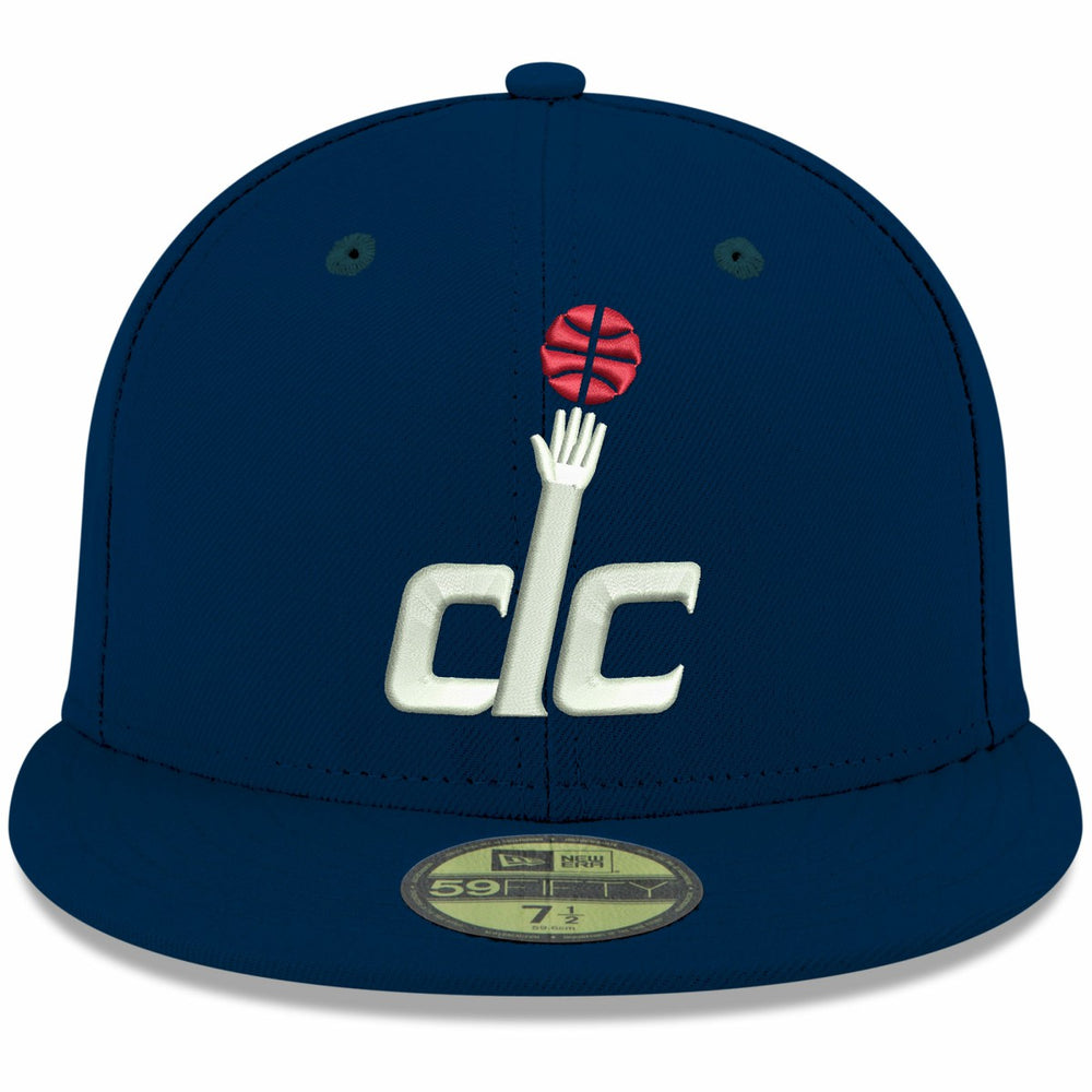 Washington Wizards Team Color 59FIFTY Fitted Hat Navy - NBA