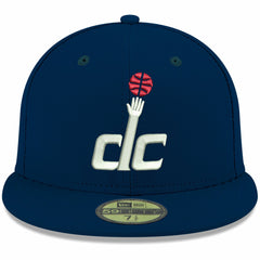 Washington Wizards Team Color 59FIFTY Fitted Hat Navy - NBA
