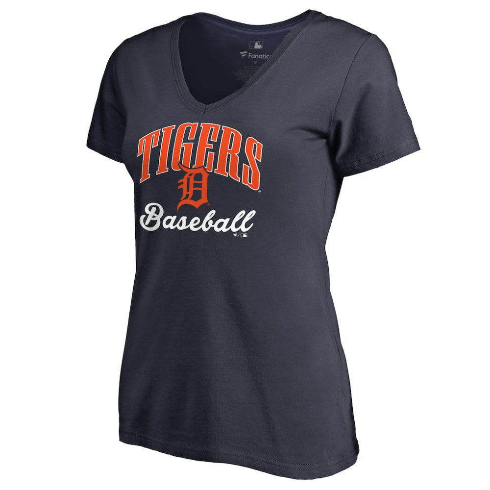 Detroit Tigers Women's Victory Script T-Shirt - MLB