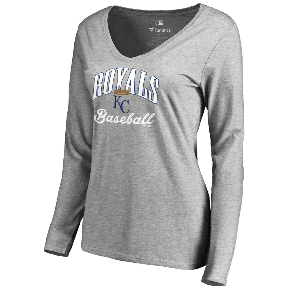 Kansas City Royals Women's Victory Script Long Sleeve T-Shirt - MLB