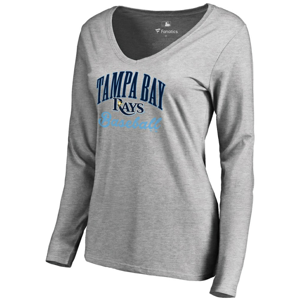 Tampa Bay Rays Women's Victory Script Long Sleeve T-Shirt - MLB