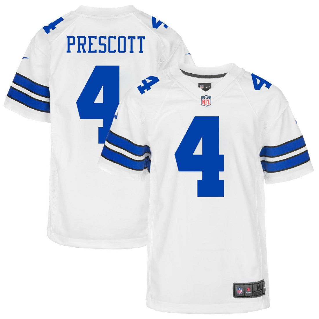 Dak Prescott Dallas Cowboys Youth Game Jersey White | Nike for Sale