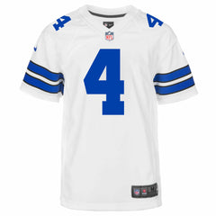 Dak Prescott Dallas Cowboys Youth Game Jersey White | Nike for Sale