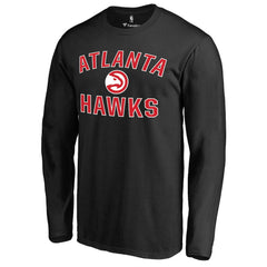 Atlanta Hawks Victory Arch Long Sleeve T-Shirt Black - NBA