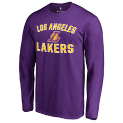 Los Angeles Lakers Victory Arch Long Sleeve T-Shirt Purple - NBA