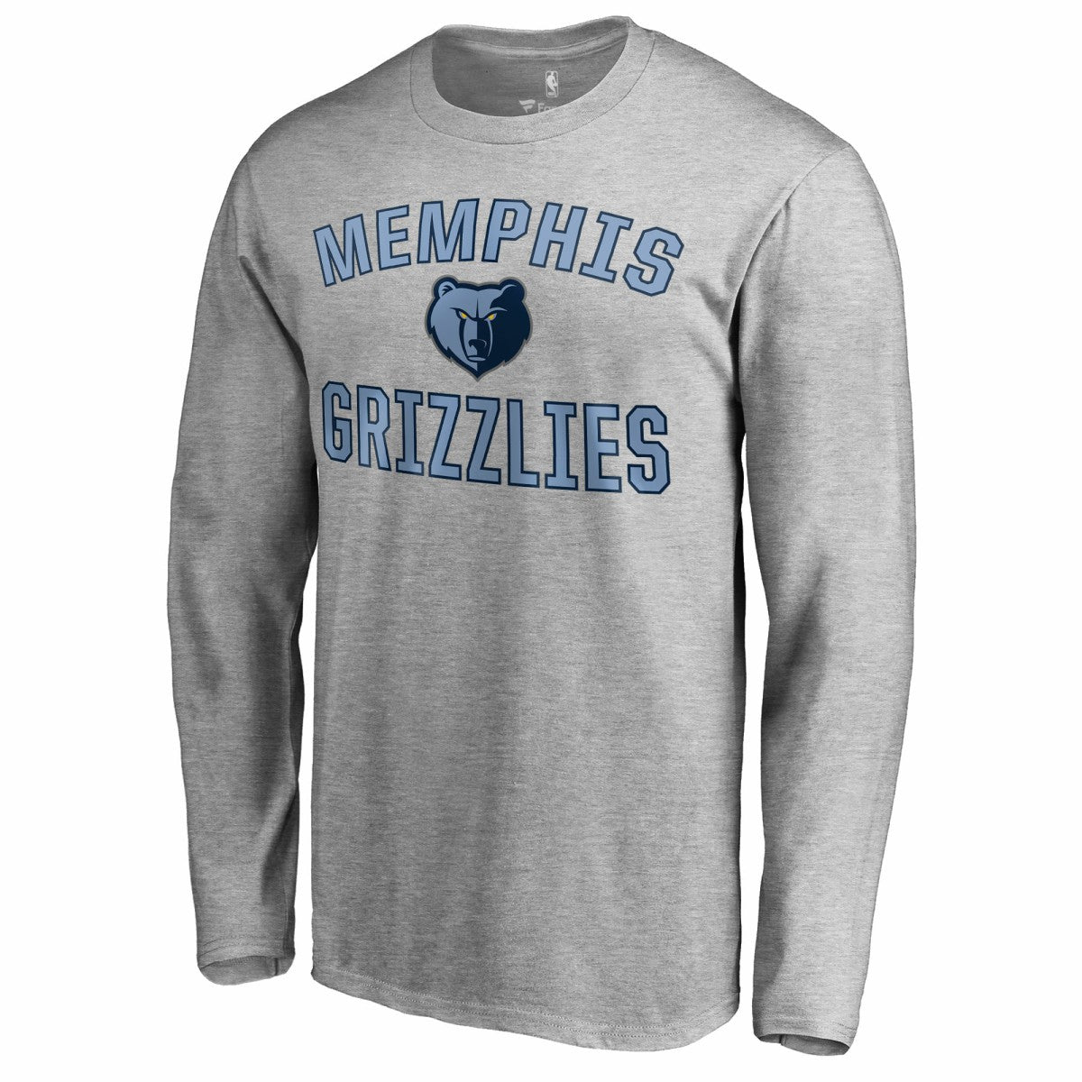 Memphis Grizzlies Victory Arch Long Sleeve T-Shirt Ash - NBA
