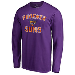 Phoenix Suns Victory Arch Long Sleeve T-Shirt Purple - NBA