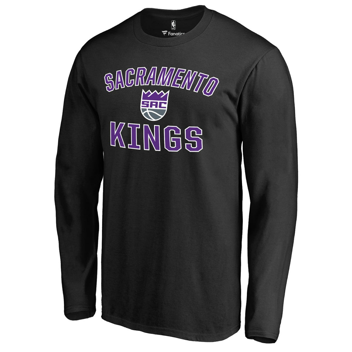 Sacramento Kings Victory Arch Long Sleeve T-Shirt Black - NBA