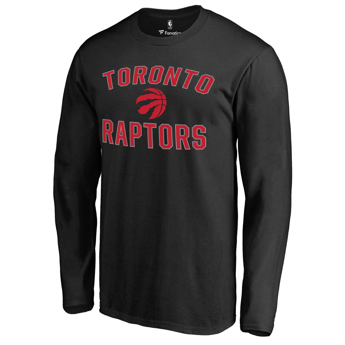 Toronto Raptors Victory Arch Long Sleeve T-Shirt Black - NBA