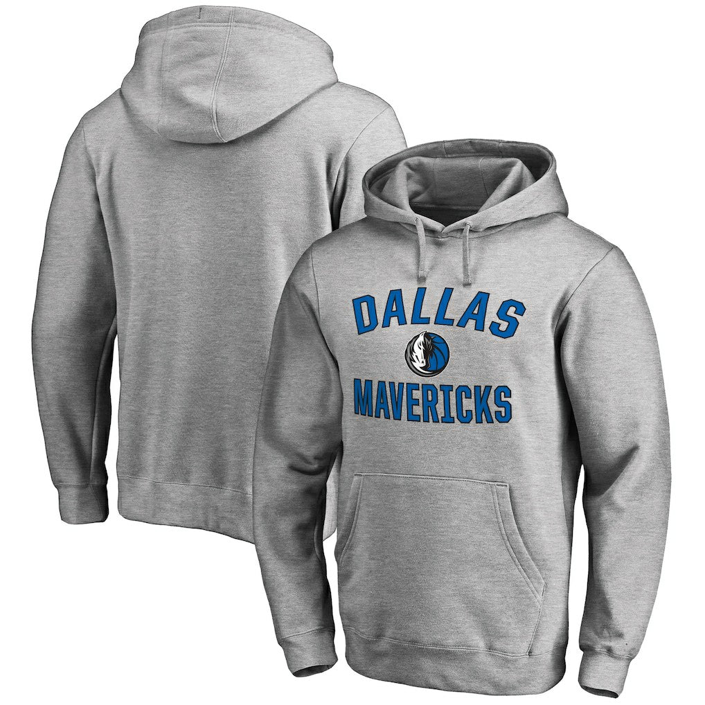 Dallas Mavericks Victory Arch Pullover Hoodie Ash - NBA